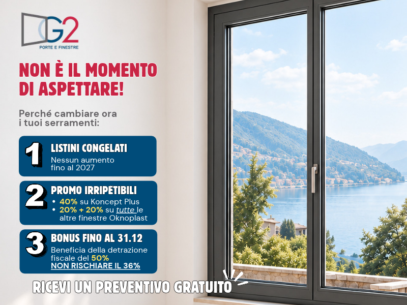Tre ottimi motivi per cambiare ora i tuoi serramenti